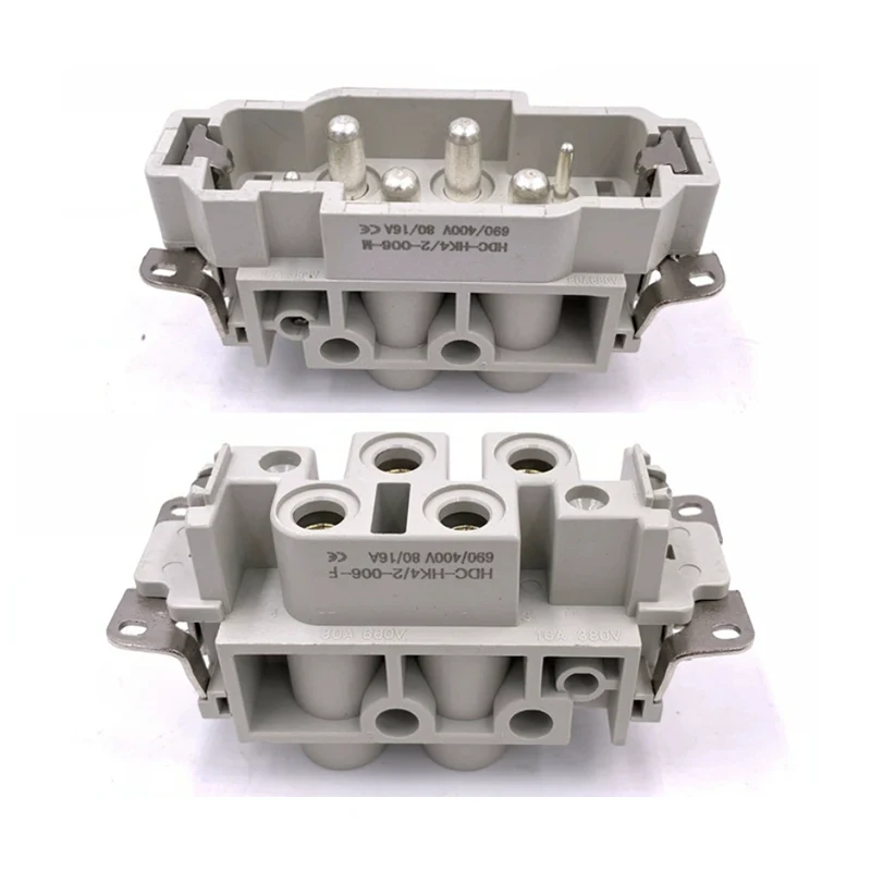 80А 4+2 Пин Инсерт Хеави Дути конектор